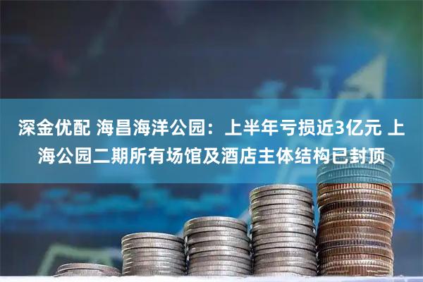 深金优配 海昌海洋公园：上半年亏损近3亿元 上海公园二期所有场馆及酒店主体结构已封顶
