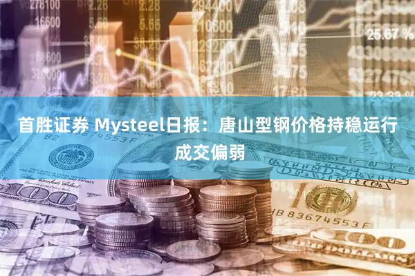 首胜证券 Mysteel日报：唐山型钢价格持稳运行 成交偏弱